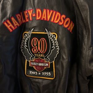 Vintage Harley Davidson Leather Jacket